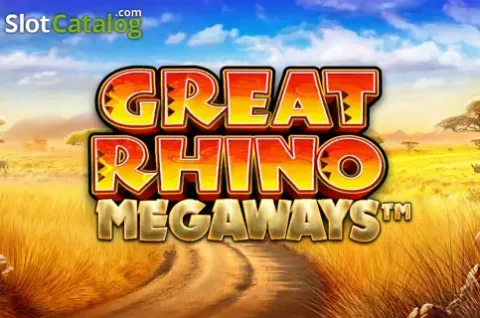 Great Rhino Megaways, African savanna theme